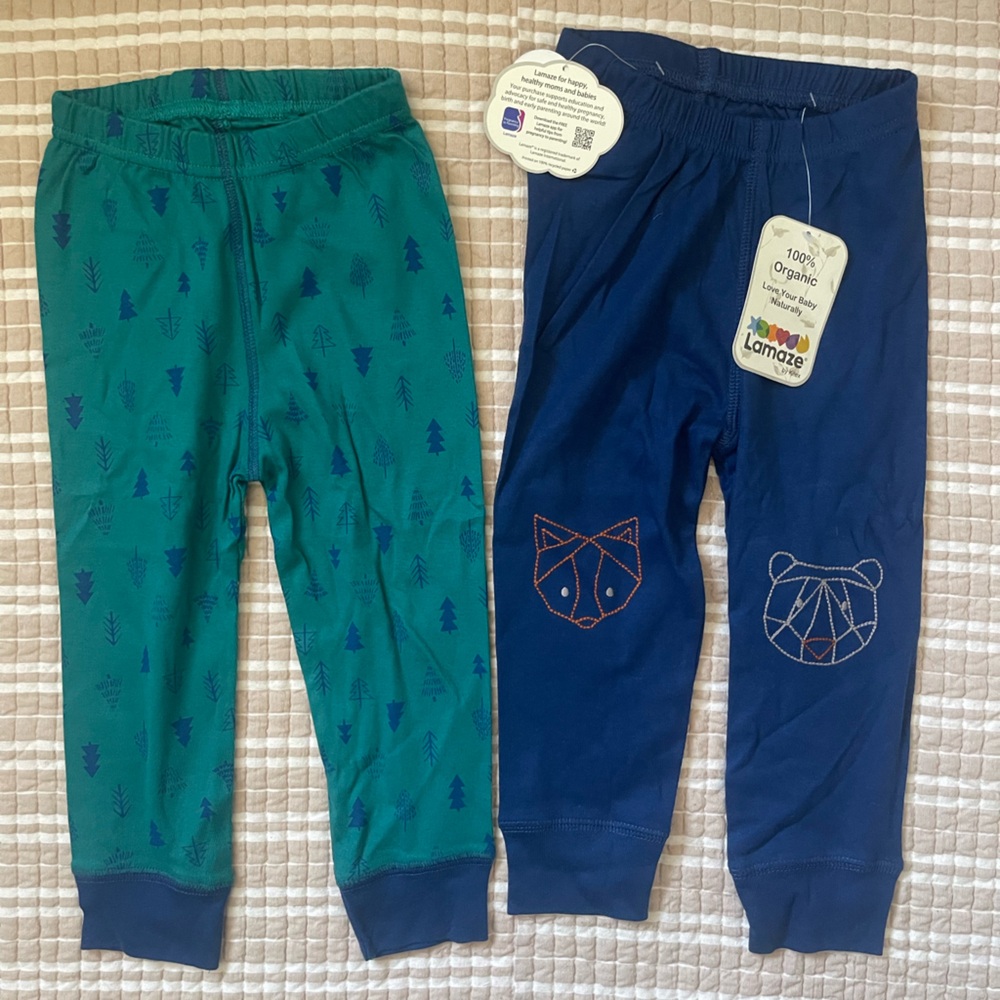 NWT 18 mo Organic cotton Lamaze leggings